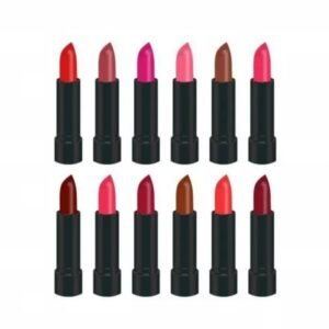 12 Pcs High Pigmented Matte Lipstick Set – Long Lasting Smooth Texture Lip Color Collection For Bold And Beautiful Looks