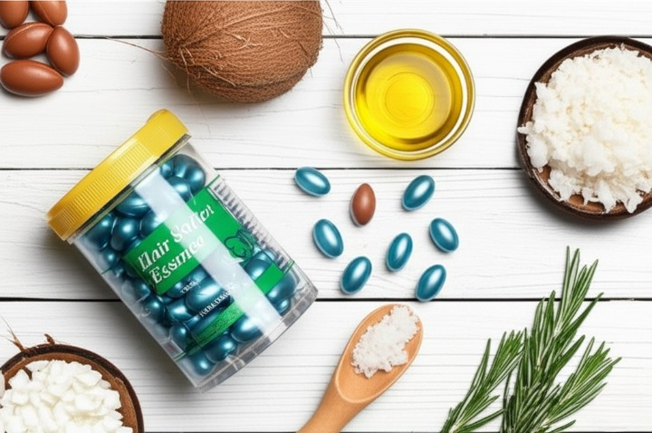 Hair Soften Essence Capsules – 60 Softgel Capsules for Nourishing, Hydrating & Softening All Hair Types - Image 2