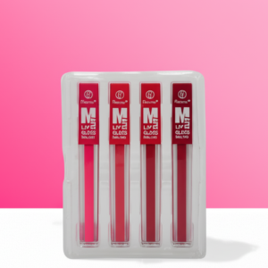 6-Piece Matte Lip Gloss Set – , Waterproof Lip Color Kit for All-Day Wear P