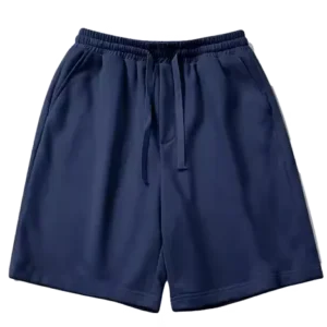 Men’s Navy Blue Jersey Shorts – Comfortable Casual Wear