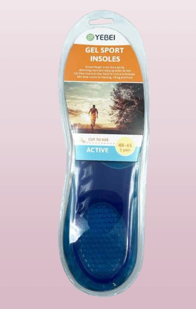 Universal Foot Insole Pads (Pair) – Soft & Trim-to-Fit - Image 2