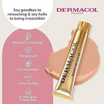 Dermacol Makeup Cover Foundation | Best Quality Makeup Cover Foundation - 30g - Waterproof Foundation - F11 Shade - Image 2