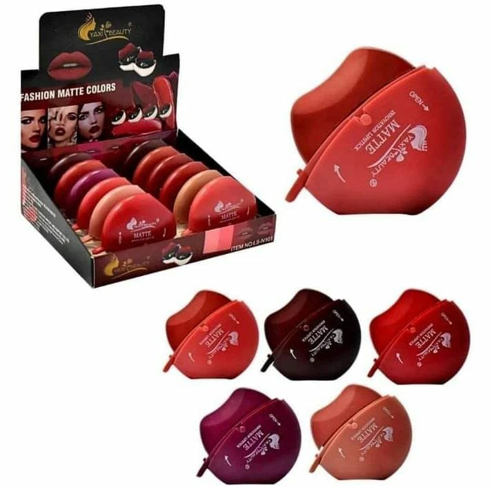 Velvet Matte Lipstick Lazy Lip Lipstick Matte Long Lasting Lipstick (random color) - Image 2
