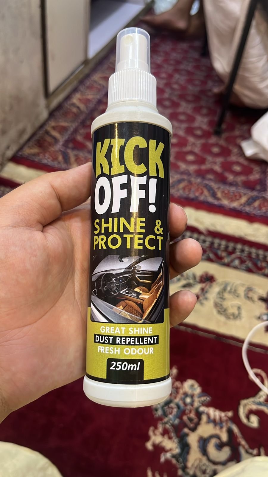 KICK OFF! Shine & Protect – Advanced Car Polish & Paint Sealant (250ml) for Long-Lasting Gloss - Image 3
