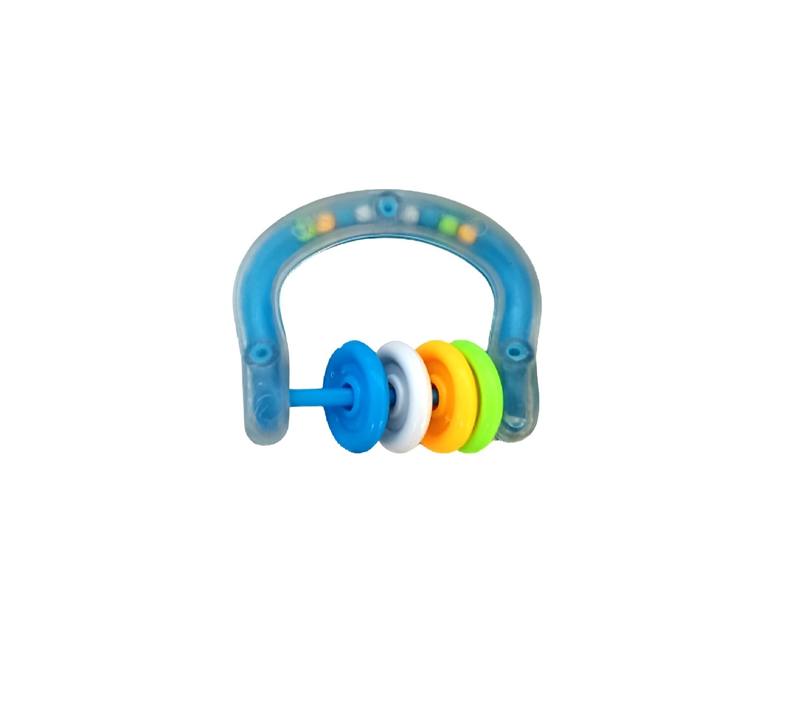 3 Pcs Baby Rattle Set – Non-Toxic Plastic Toys for Newborns, Safe & Lightweight, Colorful Shapes for Sensory and Motor Skill Development (0-3 Years) - Image 2