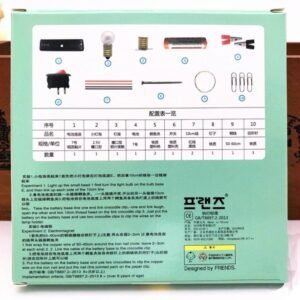 DIY Electrical Circuit Learning Set for Kids – Safe Educational Science Experiment Kit for Building Basic Circuits, Hands-On STEM Learning Toy for School Lab Projects and Home Experiments