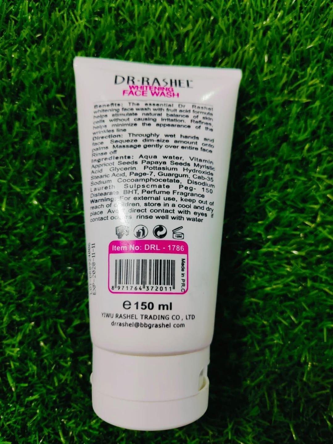 Dr Rashel Face Wash 150ml – Gentle Liquid Cleanser for All Skin Types | Daily Deep Cleansing Formula | Refreshing and Nourishing Skincare Product - Image 2