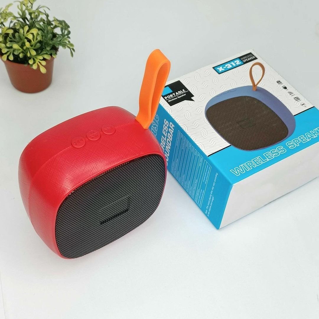 X-312 Portable Bluetooth Speaker 5.0 – Best-Selling Outdoor Wireless Speaker with Built-in Battery, USB Drive Support & Voice Prompt (Random Color) - Image 2