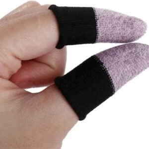 Premium Gaming Finger Sleeves Bundle 1 Pair Anti Sweat Touchscreen | Random Colour