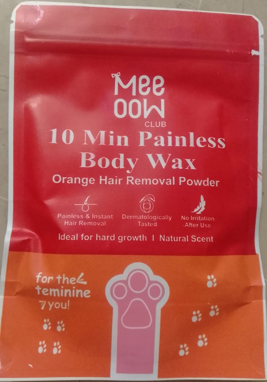 Pack Of 2 Meow Wax Powder - Hair Removal Solution For Smooth Skin Easy And Painless Depilatory Treatment For Body And Face - Image 5