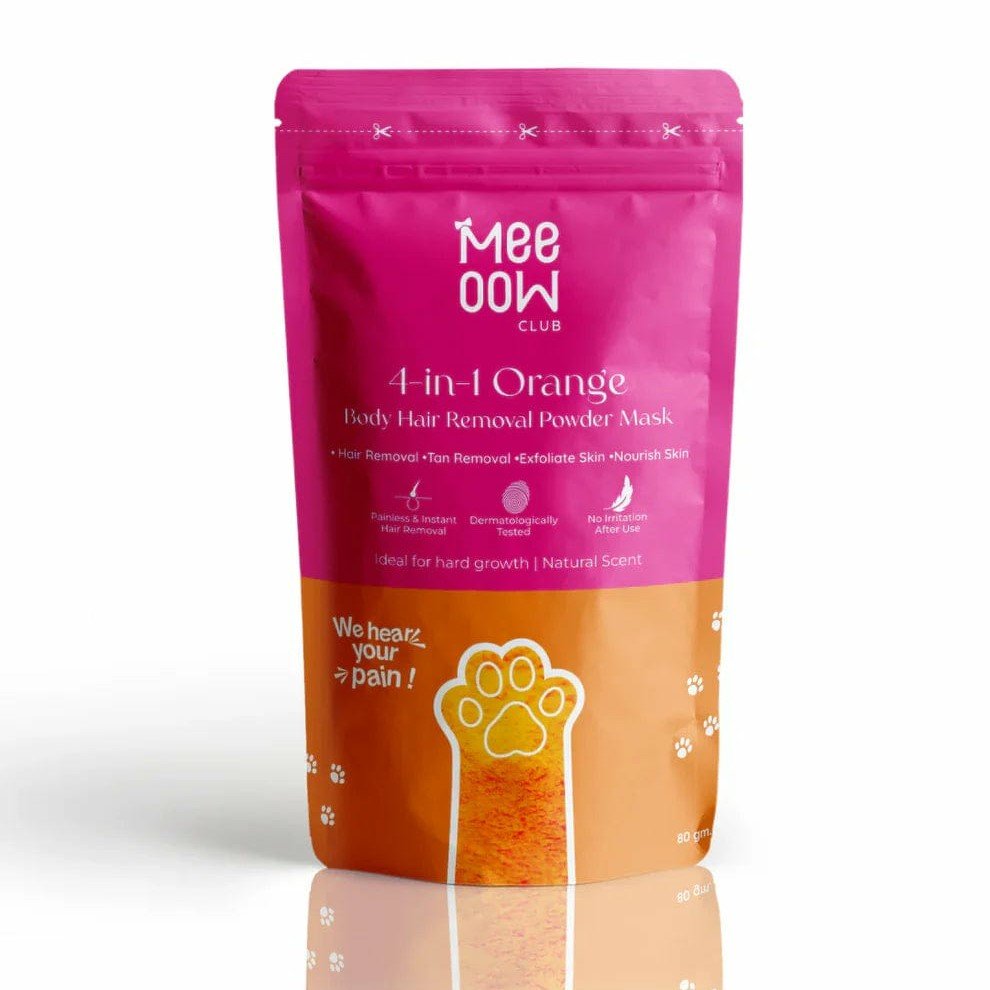 Pack Of 2 Meow Wax Powder - Hair Removal Solution For Smooth Skin Easy And Painless Depilatory Treatment For Body And Face - Image 4