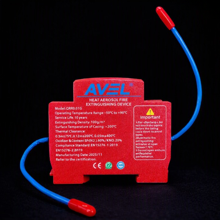 AVEL Heat Aerosol Fire Extinguishing Device Automatic Fire Suppression System QRR0.01G