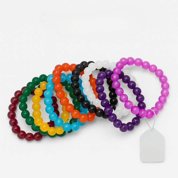 Beaded Stretch Bracelet – Fashion Accessory - Image 2