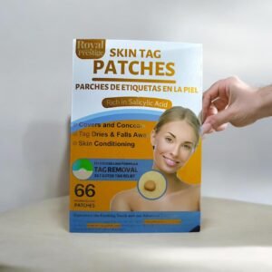66 Pcs Skin Tag Remover Patch for Face and Body Painless Mole and Wart Removal Treatment