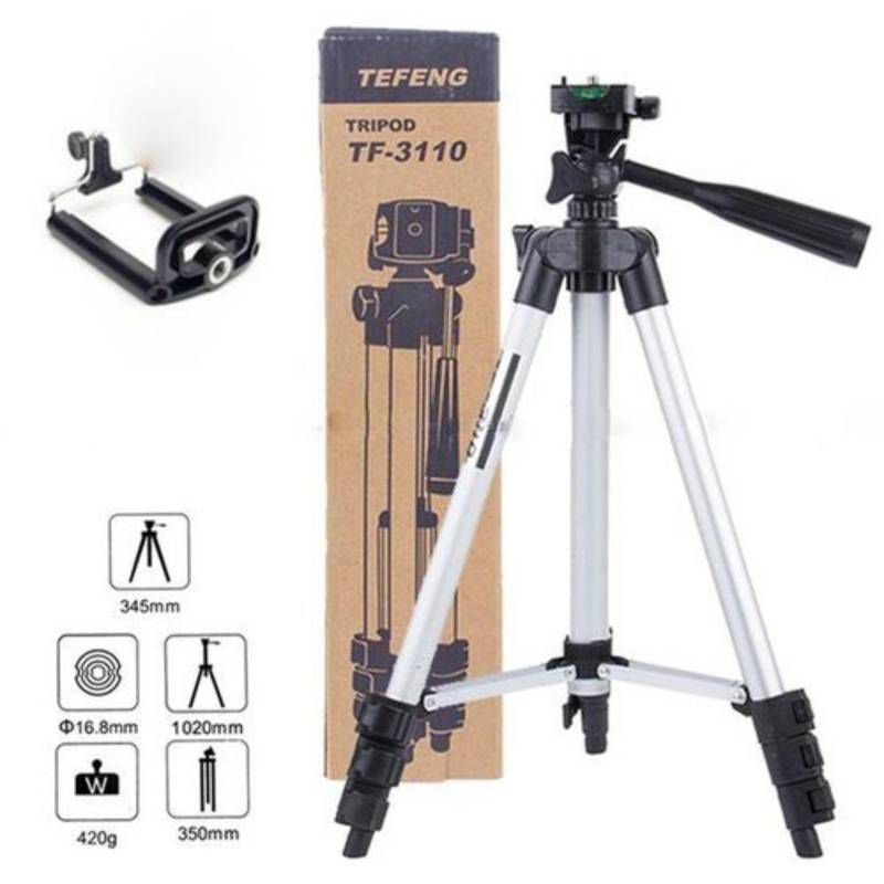 3-in-1 Professional Camera & Mobile Tripod Stand – Adjustable & Foldable - Image 4