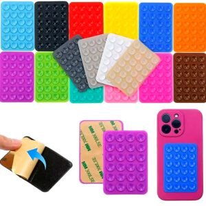 Silicone Suction Cup Phone Holder – Strong Grip Mobile Phone Mount, Random Color