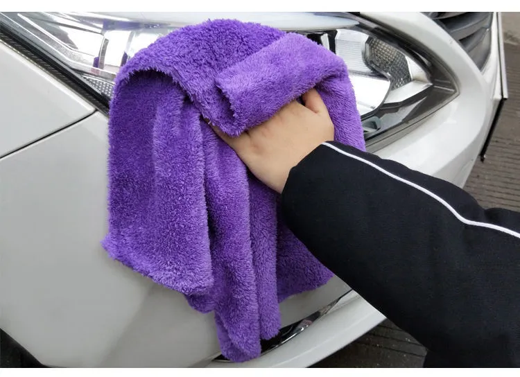 Premium Microfiber Car Cleaning Towel – Super Soft & Scratch-Free - Car Cleaning Towel - Image 2