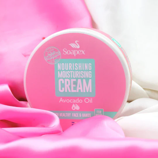 Soapex Nourishing Moisturizing Cream with Avocado Oil – Deep Hydration Face & Hand Cream for Soft, Smooth & Healthy Skin