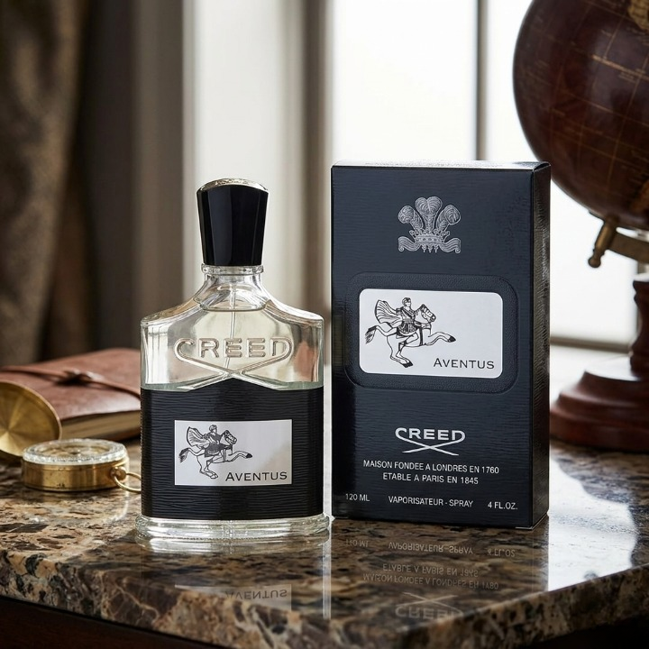 Creed Aventus Fragrance Set 120ml Eau De Parfum Premium Long Lasting Unisex Perfume Elegant Design