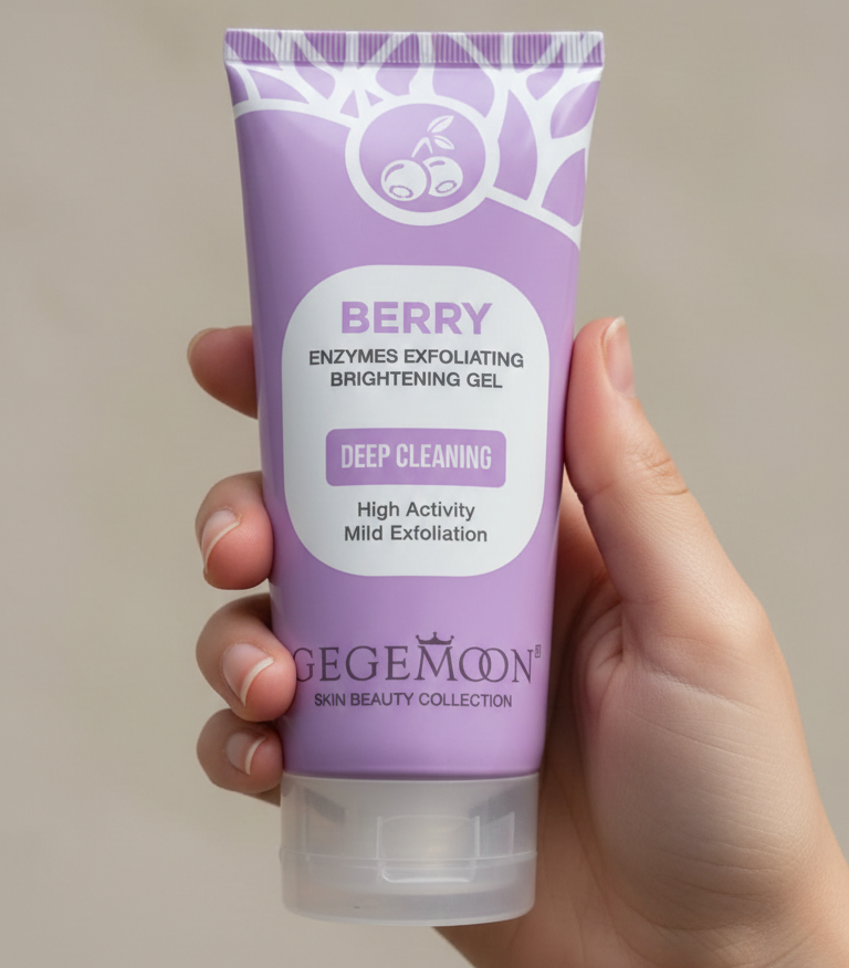 Exfoliating Dead Skin Remover Gel | 150ml | Berry Flavor | Smooth & Refreshing Skin Care - Image 3