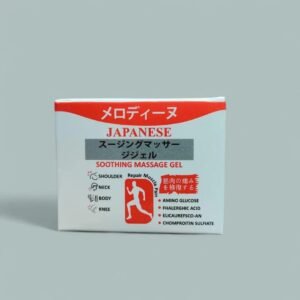 Melodine Japanese Soothing Massage Gel – Cooling Massage Gel for Neck, Shoulder, Knee & Muscle Comfort