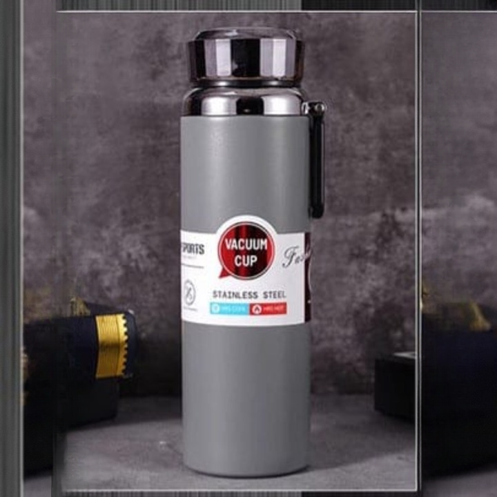 Elegant 800ml/1000ml Thermal Stainless Steel Bottle – Vacuum Insulated Leakproof Water Bottle | Random Color - Image 3