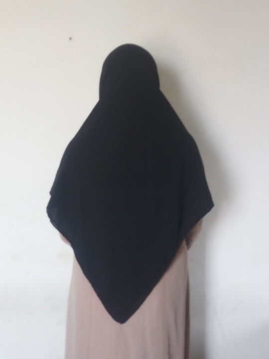 Plain Square Hijab Korean Chiffon Soft Comfortable 55 X 55 Inch For Students And Working Women