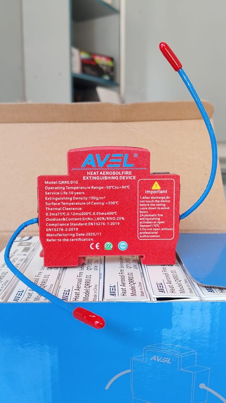 AVEL Heat Aerosol Fire Extinguishing Device Automatic Fire Suppression System QRR0.01G - Image 2