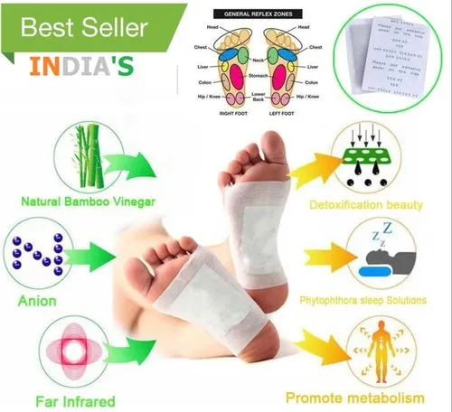 Kiyome Kinoki Detox 10 Pcs Foot Pads – Pain-Free Cleansing Patches for Night Detox, Stress Relief & Body Toxin Removal – Improves Circulation & Vital Organ Support - Image 5