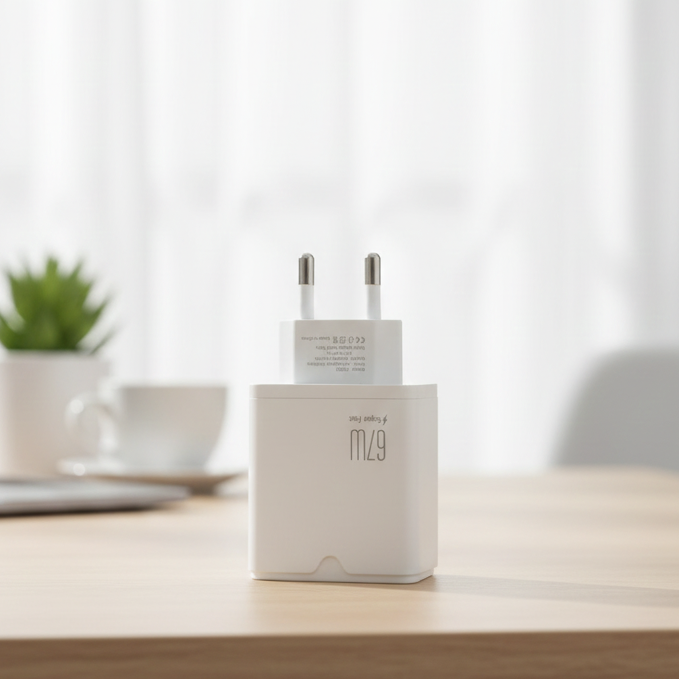 67W Superfast Charger High Speed Charging Durable Quality Compact Design Reliable Utility (Without Box) - Image 2