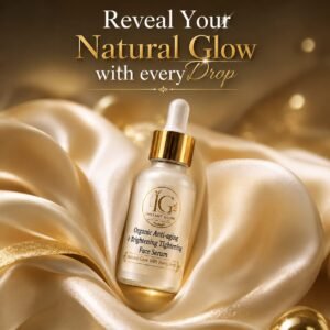 Organic Anti-Aging & Brightening Face Serum – Instant Glow & Skin Tightening - 30ml