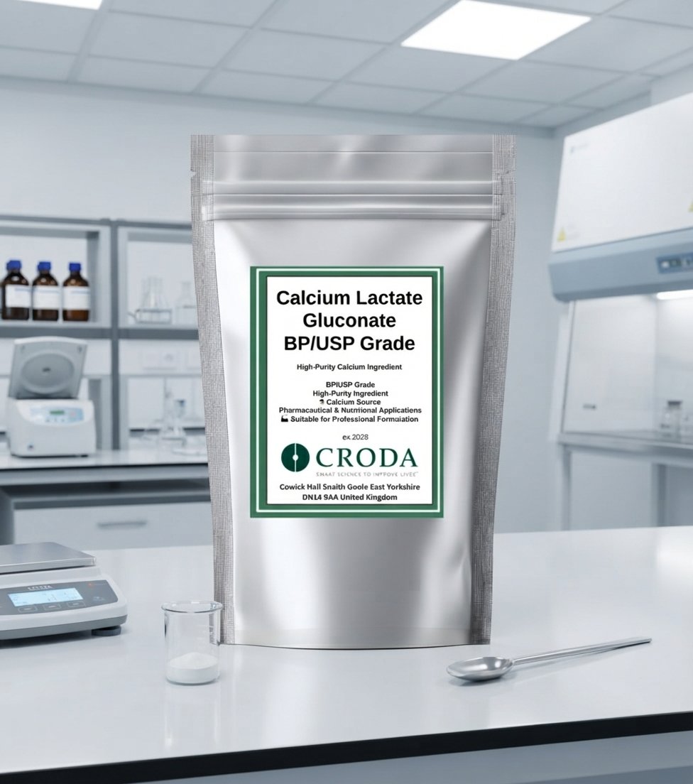 Calcium Lactate Gluconate BP/USP Grade 50g | High Purity Calcium Ingredient