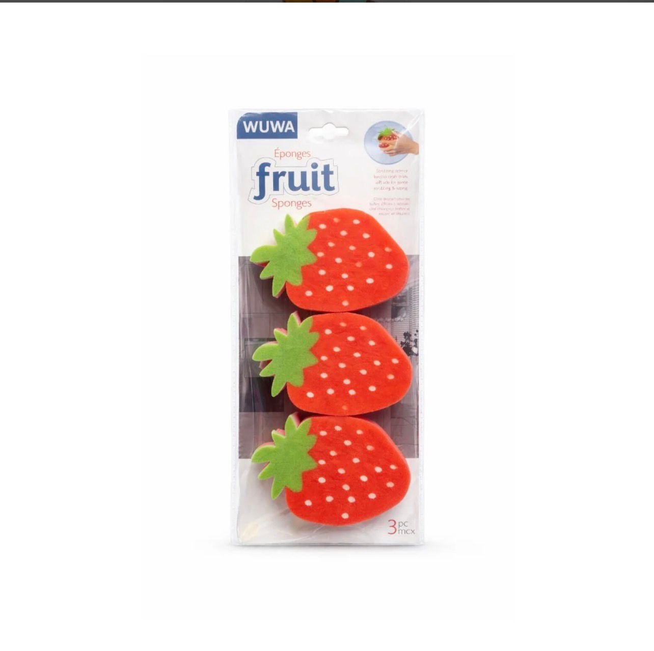 Zidello Soft Non-Scratch Cleaning Sponges & Scourers for Kitchen Washing (Random Design) - Image 5