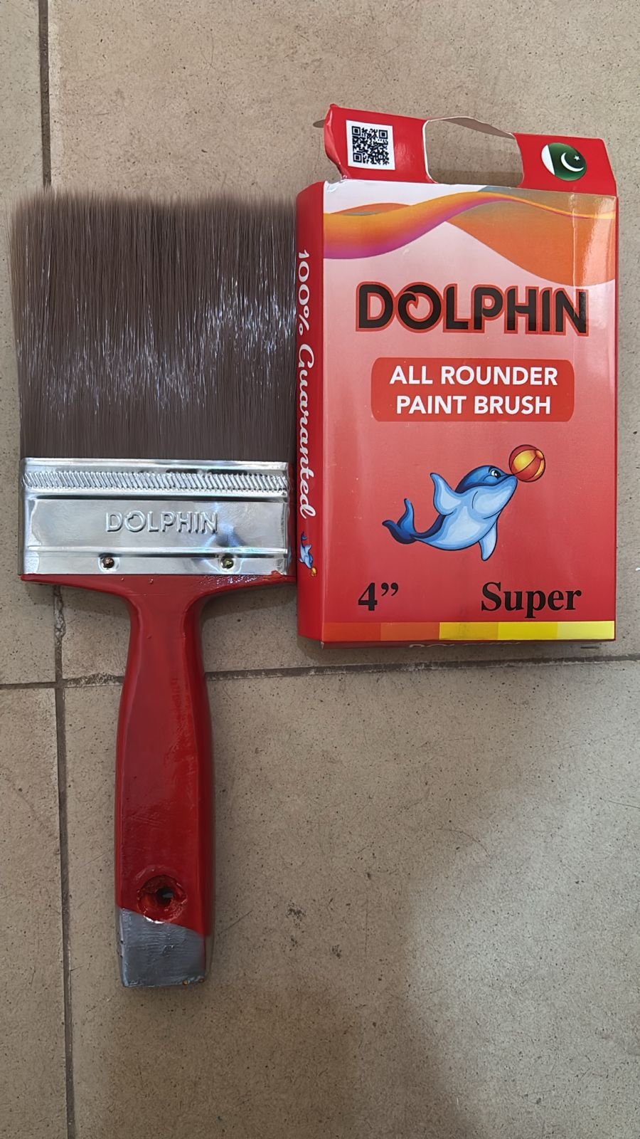 Dolphin Paint Brush Super | High Quality Wall & Paint Brush (4 Inch) - Image 4