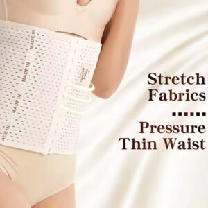 M + Belly Belt 6 Hooks Body Shaper & Tummy Controller ~ Size : 3XL ~ Color : Skin