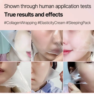 Medicube Collagen Overnight Wrapping Peel Off Facial Mask Pack 75ml Korean Skincare For Radiant Hydrated Skin - Made In Korea