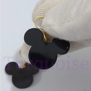 Minnie Mouse Design Cute Earrings Very Light Weight Acrylic Earings