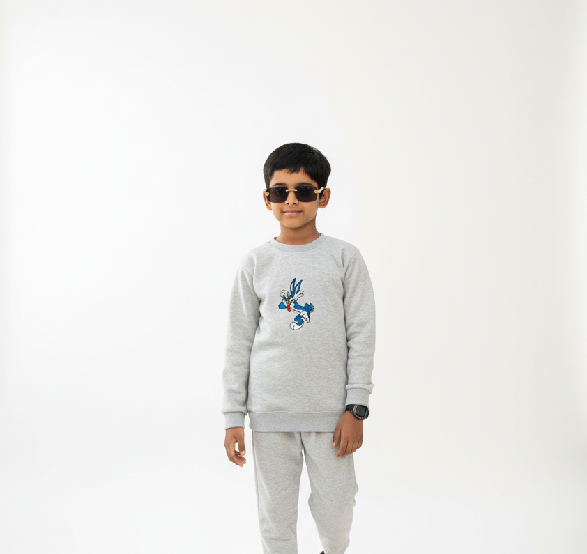 Winter Tracksuits for Kids | 2-Piece Shirt & Trouser Set for Boys & Girls – Warm, Cozy & Comfortable Winter Outfit FOR BABY AND KIDS