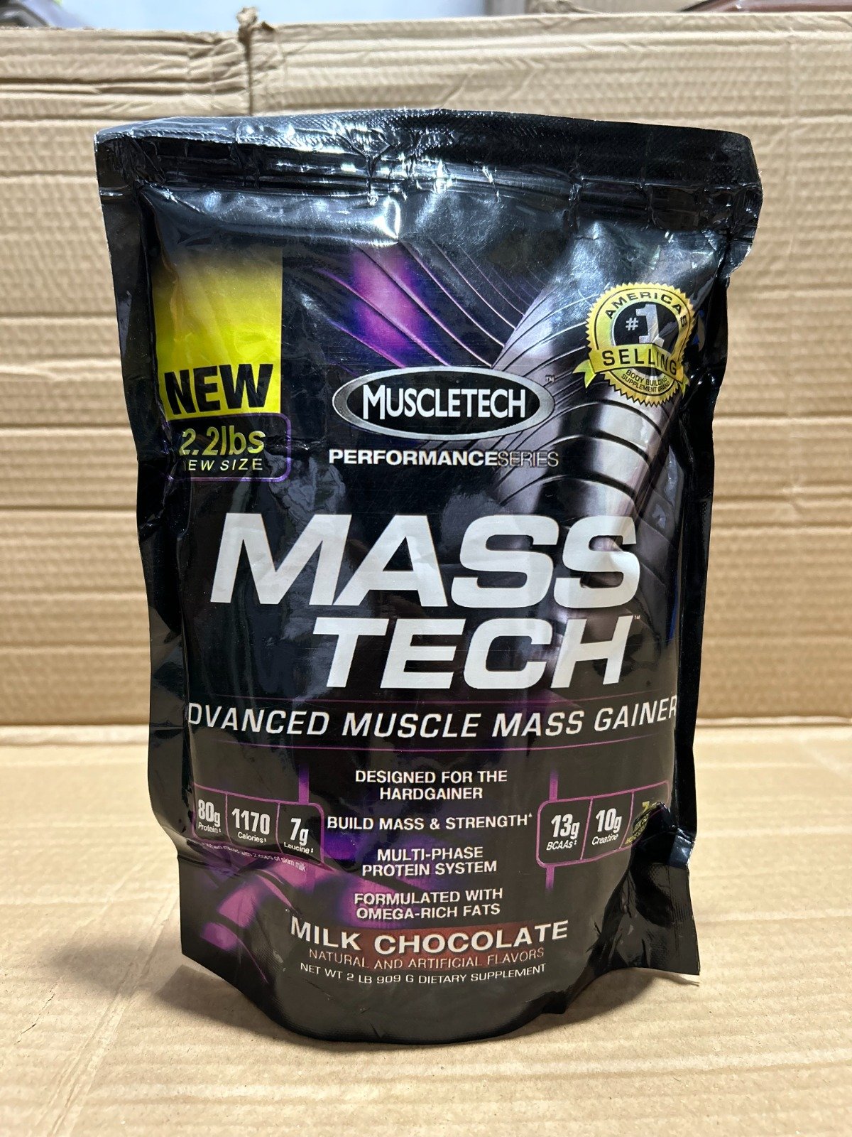 Mass Tech Advance Muscle Mass Gainer Powder 2LB | High-Calorie Weight Gainer for Muscle Size & Strength - Image 3