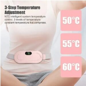 Portable Menstrual Heating Cramp Pad Belt For Women - Wellness Accessory Designed For Personal Comfort And Daily Relaxation Routine