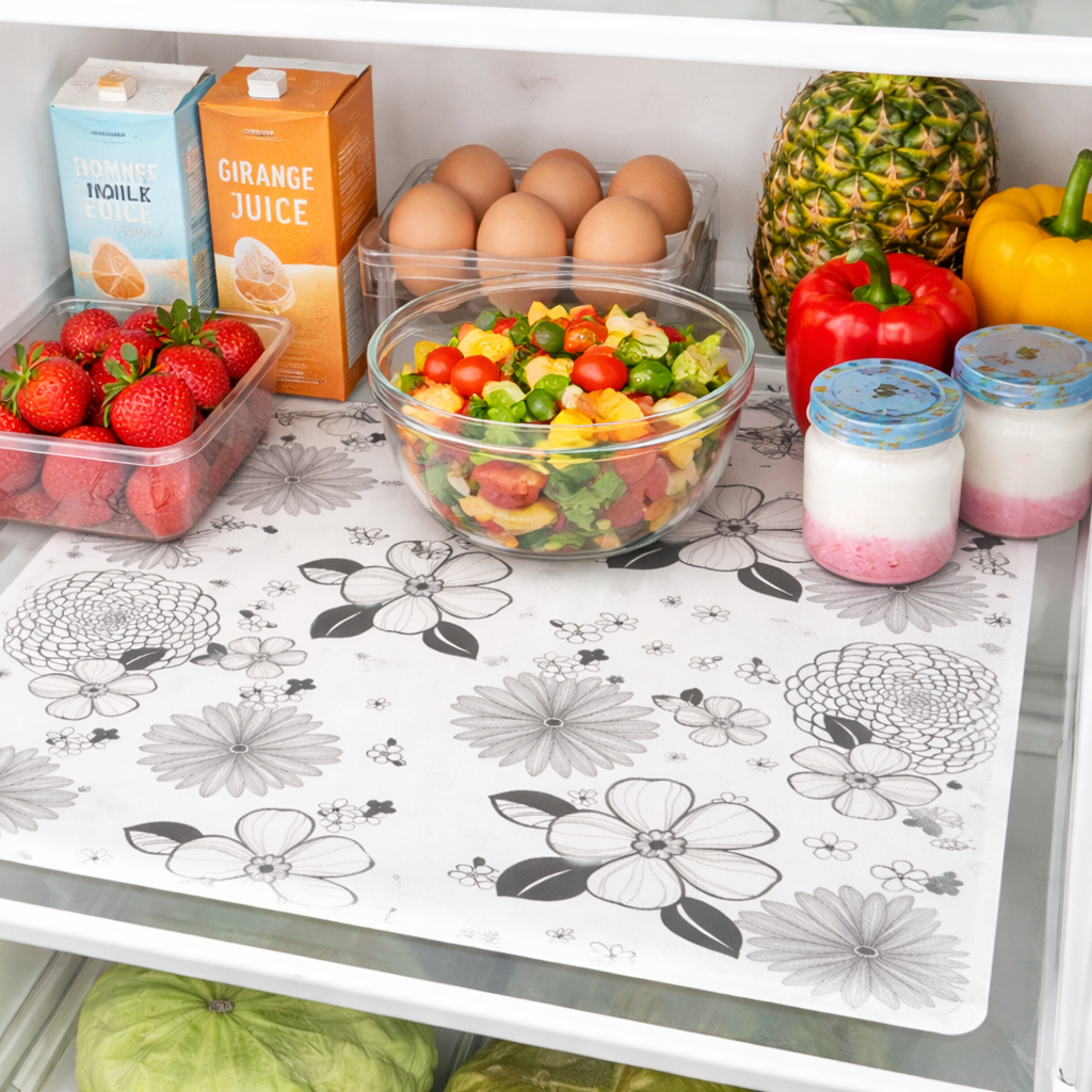 Royal PVC Kitchen & Fridge Mat – (45cm x 150cm) RANDOM DESIGNS - Image 2