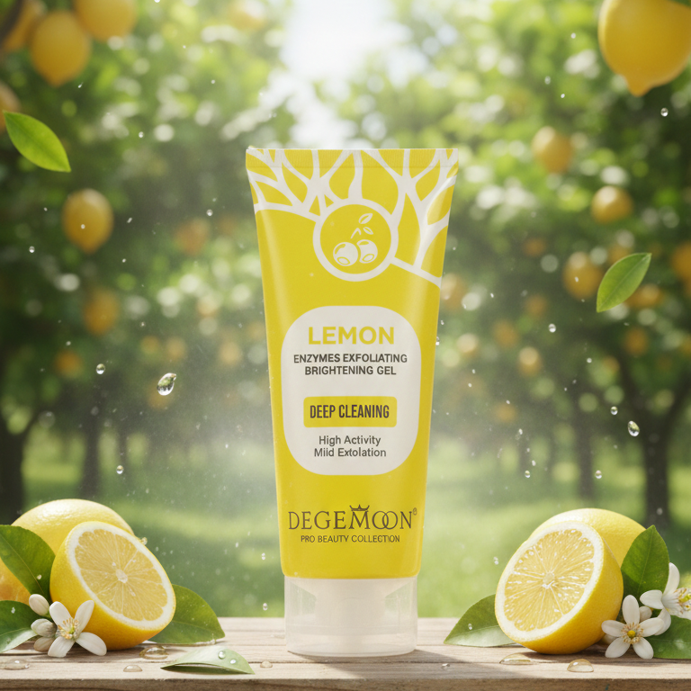 Exfoliating Dead Skin Remover Gel | 150ml | Lemon Flavor | Smooth & Refreshing Skin Care - Image 2