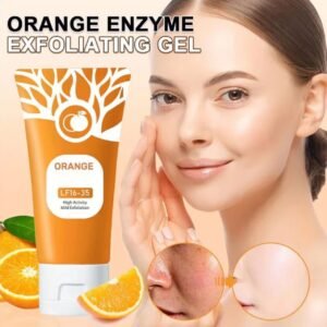Orange Enzyme Exfoliating Gel | Brightening, Nourishing & Citrus Skincare For Radiant, Glowing, Healthy Skin | 60g