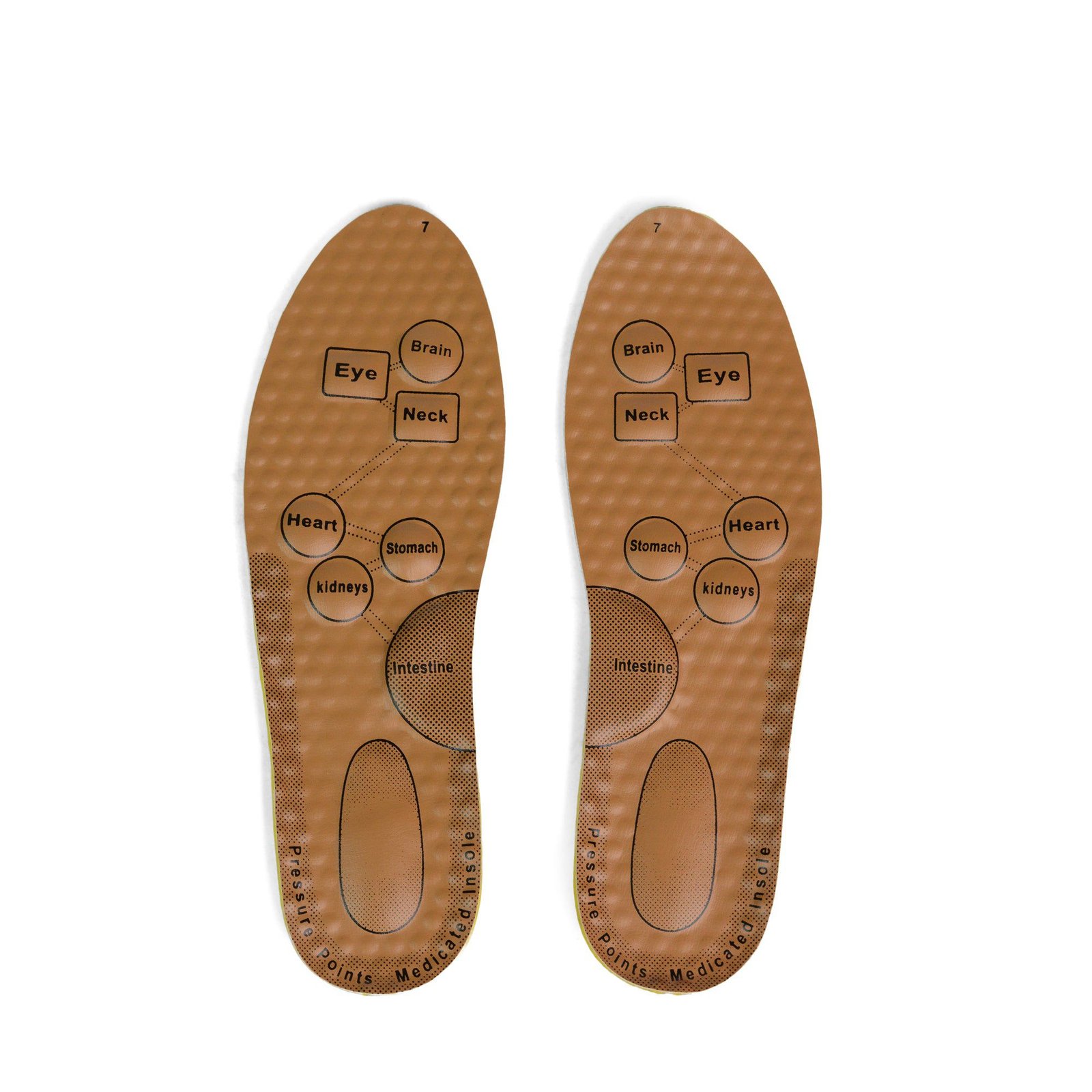 1 Pair Medicated Insole for Shoes – Pain Relief, Shock Absorption, Arch Support & All-Day Comfort for Walking, Sports & Daily Wear