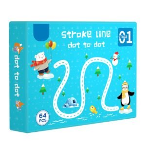 Magical Tracing Workbook Set for Kids – Reusable Learning to Write Alphabet, Numbers & Line Tracing Practice Book with Magic Pen