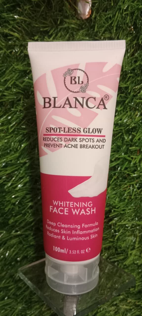 Blanca Spotless Glow Face Wash 100ml Gentle Cleanser For Bright Clear And Radiant Skin - Image 4