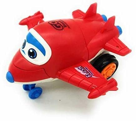 Transforming Aeroplane Friction Toy For Kids With Quick Character Change High Quality Abs Material And Fun Play (Random Color) - Image 3