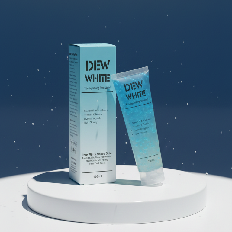 Dew White | Brightening & Hydrating Face Wash (100ml) - Image 2