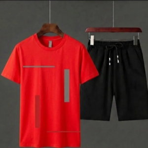 HY Boutique Men's Summer shirt & Shorts Tracksuit Set – Lightweight & Comfortable Casual Wear