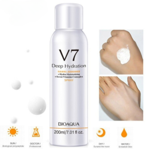 BIOAQUA V7 Deep Hydration Seven Vitamins Complex Spray - Skincare Product Designed For Moisture Hydration And Daily Skin Care Routine - 200ML